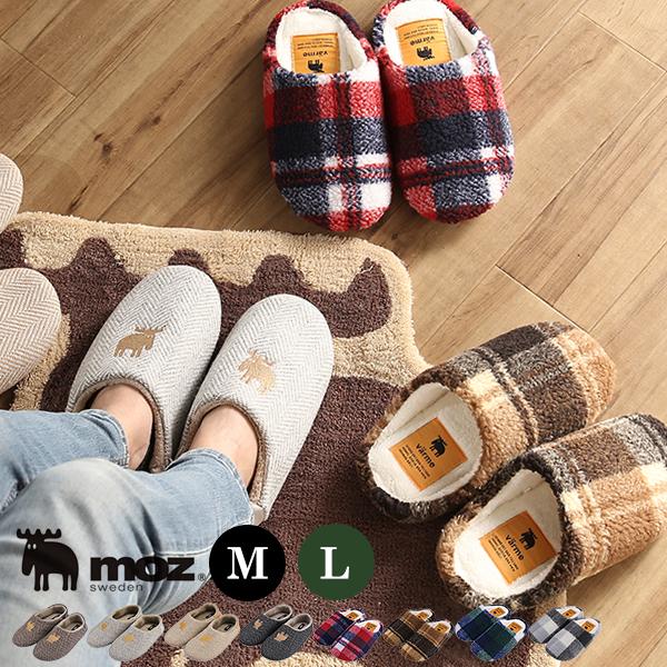 moz（モズ） ＼ 週末限定2470円⇒2270円／moz スリッパ ルームシューズ