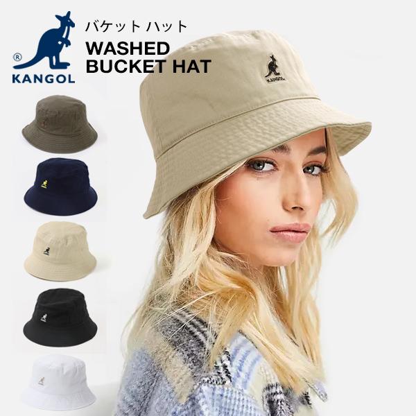 カンゴール 帽子 バケットハット メンズ レディース 刺繍 ロゴ 入り WASHED BUCKET HAT サイズ S M L XL ユニセックス  ブランド