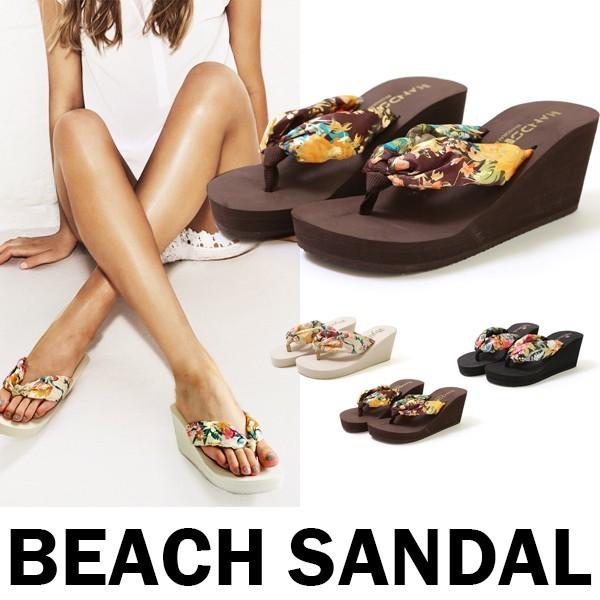 サンダル レディース 厚底 黒 履きやすい 夏 ビーチサンダル 歩きやすい 痛くない ウェッジソール トングサンダル キラキラ 花 おしゃれ ボヘミアン 7cm Om60 Sandal Lansh ランシュ 通販 Yahoo ショッピング