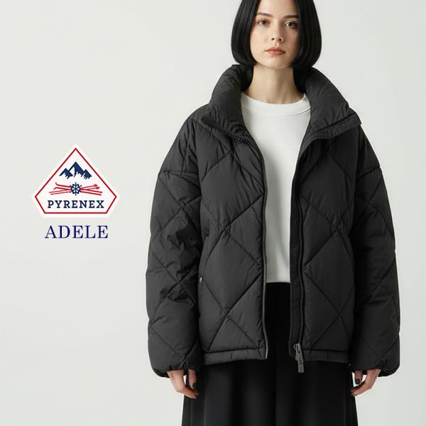 値下げ‼️超美品　ピレネックス　ADELE　ダウンジャケット ブラック Pyrenex（ピレネックス） アデル ADELE ダウンジャケット レディース