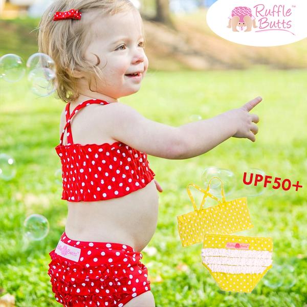 ラッフルバッツ 女の子 ビキニ 水着 キッズ ベビー Ruffle Butts クロスバック Upf50 かわいい フリフリ Ruffle 02 Lansh ランシュ 通販 Yahoo ショッピング