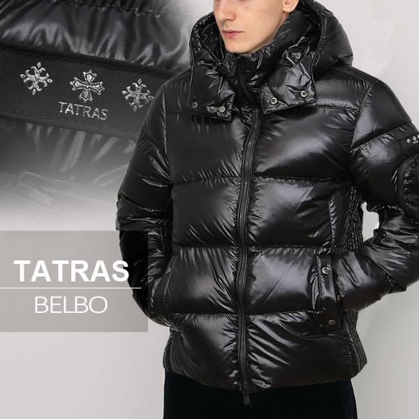 タトラス メンズ ダウン ブルゾン TATRAS ベルボ BELBO 男性用 ダウンジャケット ダウンコート 細身 アウター ナイロン スリム 防寒