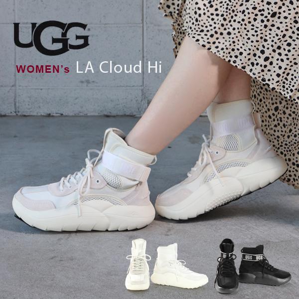 UGG Australia LA クラウド ハイ レディース スニーカー 厚底 UGG Australia LA クラウド ハイ レディース スニーカー 厚底