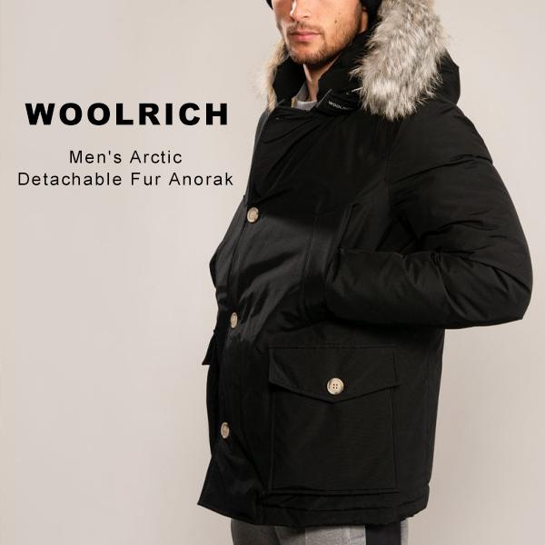 ウールリッチ ダウン メンズ アークティックパーカ Woolrich ダウンジャケット アウター ダウンコート Arctic Detachable  Fur Anorak