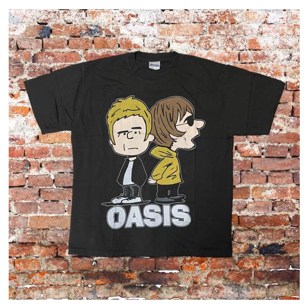 oasis snoopy オアシス スヌーピー Tシャツ 半袖 黒 ブラック XL