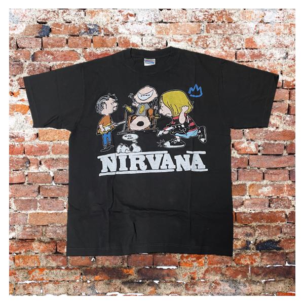 NIRVANA SNOOPY ニルヴァーナ スヌーピー Tシャツ In Utero