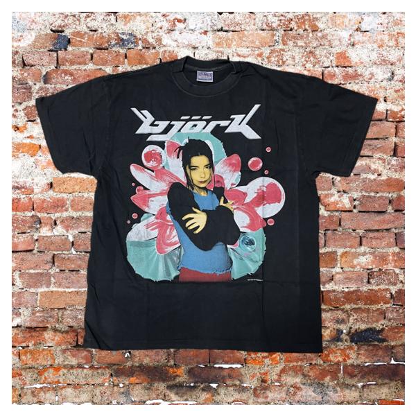 Bjork / ビョーク Tシャツ POST XL 黒 ブラック 半袖 バンドT ロックT