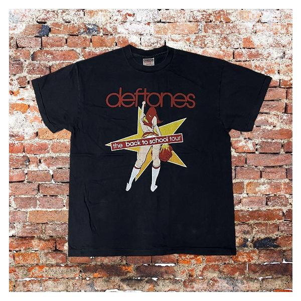 Deftones / デフトーンズ Tシャツ Back To School Tour XL 黒 両面