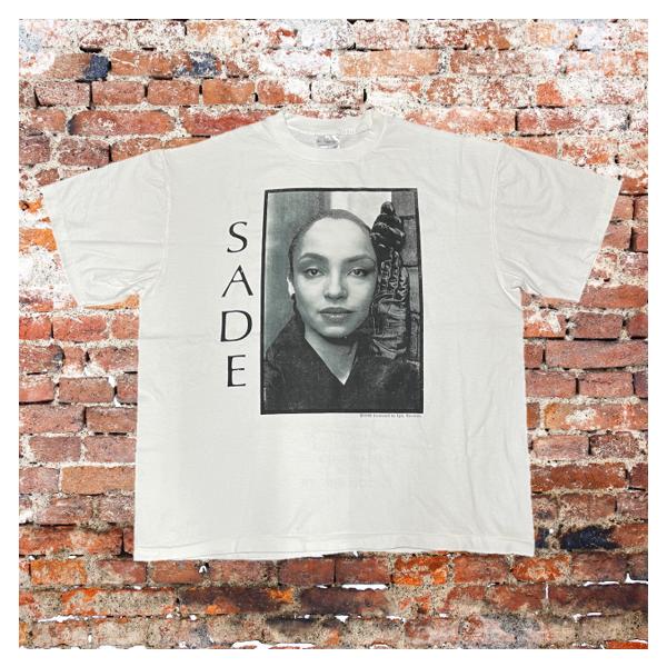 Sade ワールドツアーTシャツ　Mサイズ o-m_bt25726