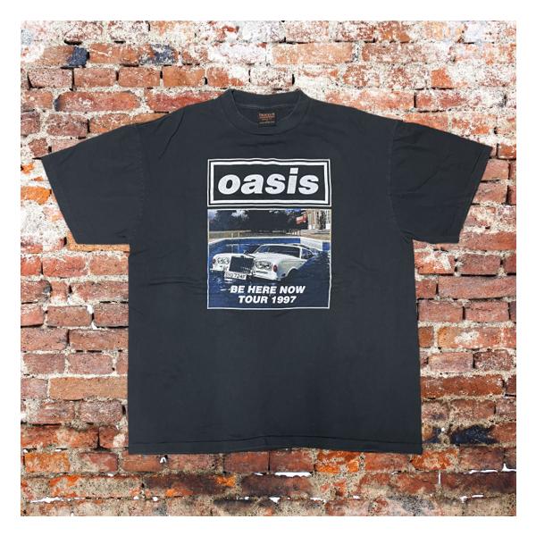 oasis オアシス be here now 1997 Tシャツ フェード L oasis オアシス be here now 1997 Tシャツ フェード L - メルカリ
