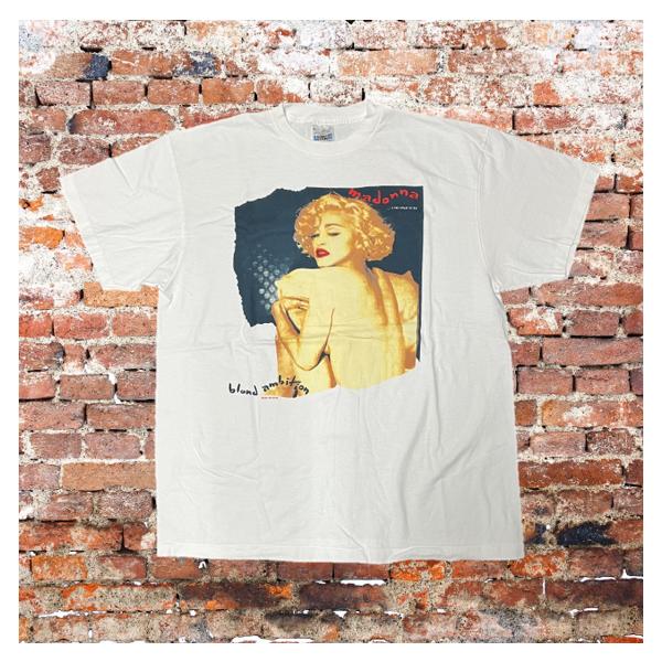 Madonna マドンナ Tシャツ BLOND AMBITION WORLD TOUR XL 半袖 バンドT