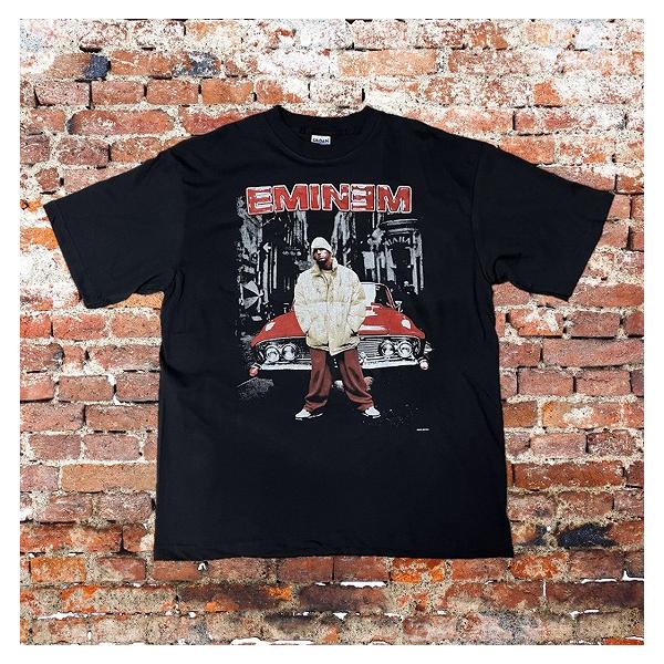Eminem / エミネム Tシャツ TOUR2000 ヒップホップ ラッパー XL 黒