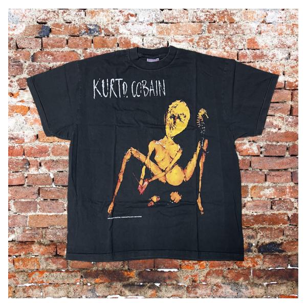 Kurt Cobain / カートコバーン Tシャツ ニルヴァーナ XL 黒 両面