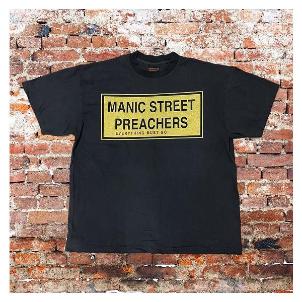 Manic Street Preachers マニックストリートプリーチャーズ Tシャツ Everything Must Go マニックス バンドT ロックT UKロック ブリットポップ 音楽 フェス