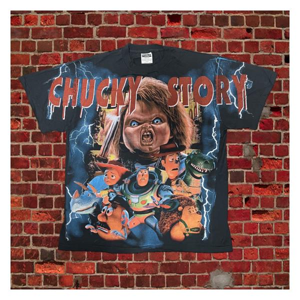 CHUCKY STORY / チャッキーストーリー Tシャツ TULTEX 映画Tシャツ