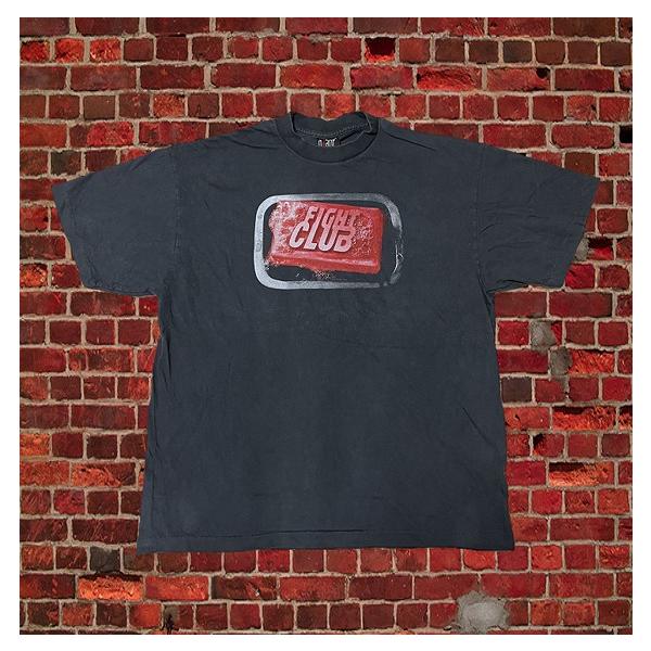 Fight Club ファイトクラブ Tシャツ ブラッドピット ピンクの石鹸 映画T ムービーT 半袖 メンズ レディース 映画グッズ カルト映画 ストリート カジュアル
