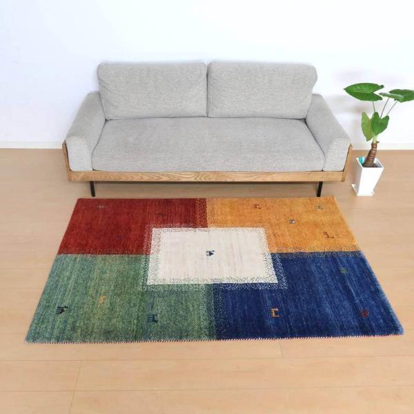 プレミアムギャッベ/ホシナマイ(カシュクリ) 181×122cm プレミアムギャッベ/ホシナマイ(カシュクリ) 181×122cm