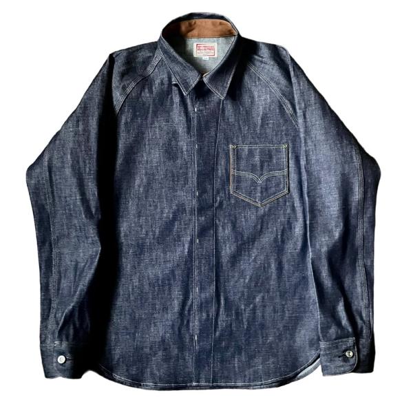 DELUXEWARE （デラックスウエア）7640 [40s DENIM SHIRT] デニム