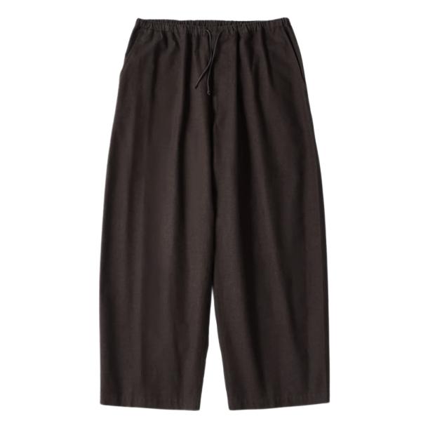 THE DAY (ザ デイ) BRUSHED COTTON EASY TROUSERS -Brown- [D26AW-04005] イージートラウザーズ 送料無料