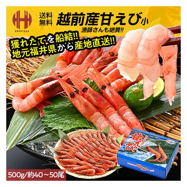 甘エビ 甘えび 刺身 500g 冷凍 越前甘エビ 越前産 福井県産 船凍甘えび 年末 年末年始 年内発送 年内 お取り寄せ ごちそう グルメ 海鮮本製品の越前産甘エビは「越前蟹」や「若狭ぐじ」と共に、福井県を代表する海の幸の一つで、県内外で...