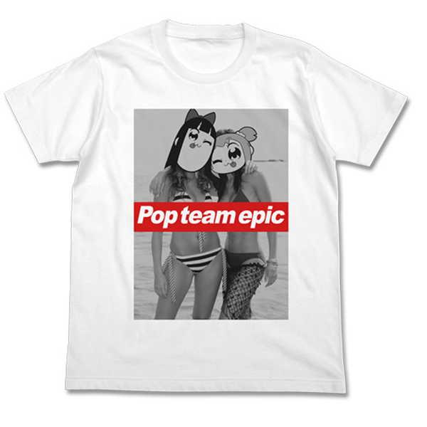 ポプテピピック Tシャツ ポプ子 ピピ美 水着ver White L 予約 再販 6月上旬 発売予定 O Trap Yahoo ショップ 通販 Yahoo ショッピング