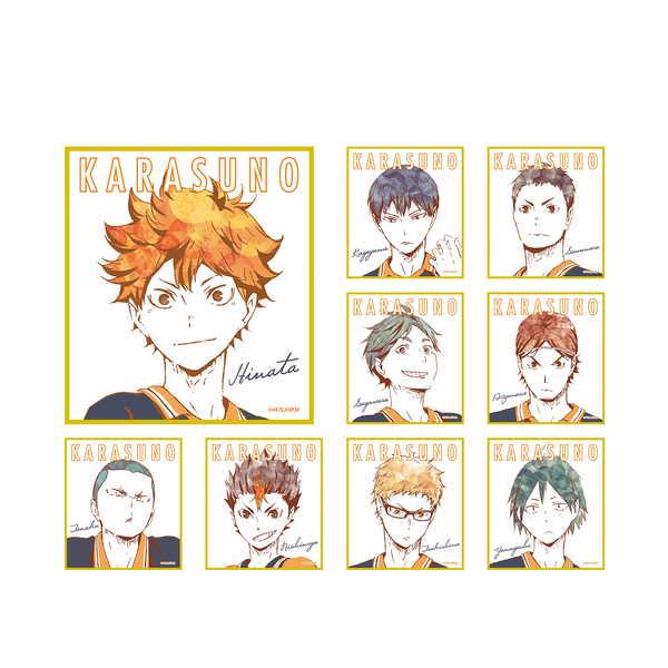 ハイキュー Ani Art トレーディングミニ色紙 Ver A 1box 予約 再販 8月下旬 発売予定 O Trap Yahoo ショップ 通販 Yahoo ショッピング