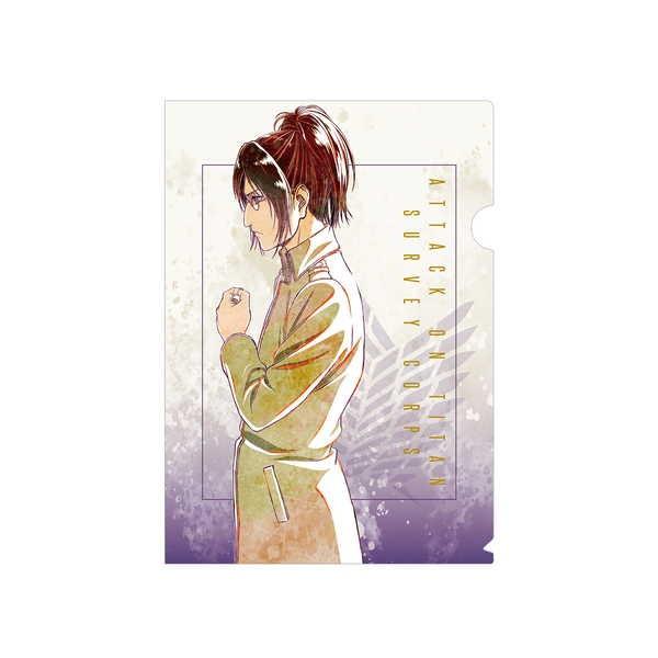 進撃の巨人 Ani Art クリアファイル ハンジ 予約 再販 8月下旬 発売予定 O Trap Yahoo ショップ 通販 Yahoo ショッピング