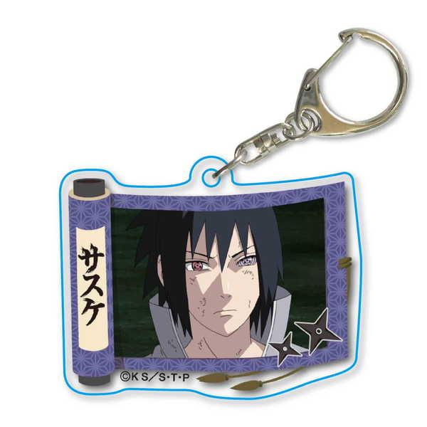 Naruto ナルト 疾風伝 巻物アクリルキーホルダー うちはサスケ パープル O Trap Yahoo ショップ 通販 Yahoo ショッピング