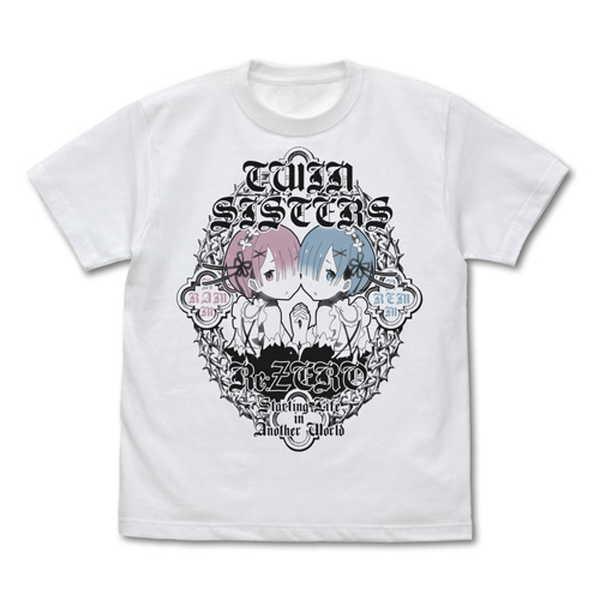 Re ゼロから始める異世界生活 Tシャツ 双子のレム ラム White L 予約 再販 1月下旬 発売予定 99327640 O Trap Yahoo ショップ 通販 Yahoo ショッピング
