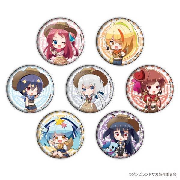 ゾンビランドサガ 缶バッジ 03 集合デザイン カウガールver ミニキャラ 1box 予約 11 中 発売予定 O Trap Yahoo ショップ 通販 Yahoo ショッピング