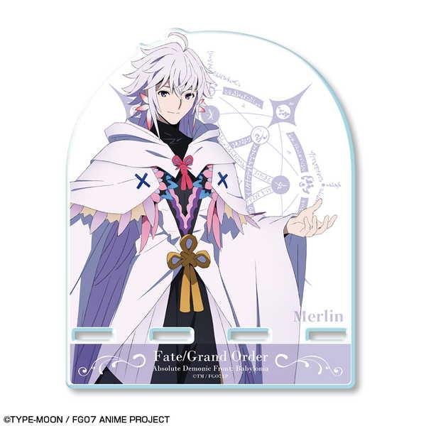 Fate Grand Order 絶対魔獣戦線バビロニア アクリルスマホスタンド デザイン05 マーリン 予約 再販 6月中旬 発売予定 O Trap Yahoo ショップ 通販 Yahoo ショッピング