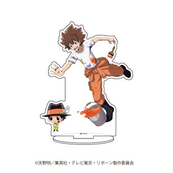 家庭教師ヒットマン Reborn キャラアクリルフィギュア 06 つなぎver ツナ リボーン O Trap Yahoo ショップ 通販 Yahoo ショッピング