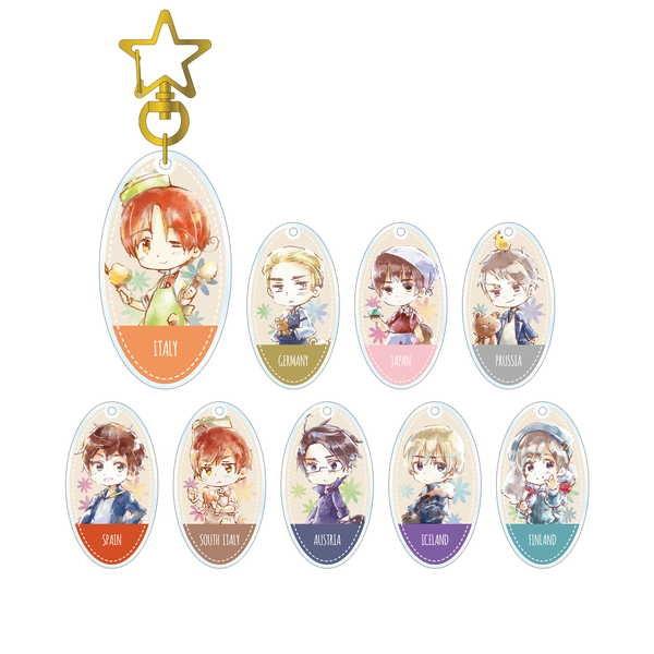 ヘタリア World Stars デフォルメani Art トレーディングアクリルキーホルダー Ver A 1box 予約 07 下 発売予定 O Trap Yahoo ショップ 通販 Yahoo ショッピング