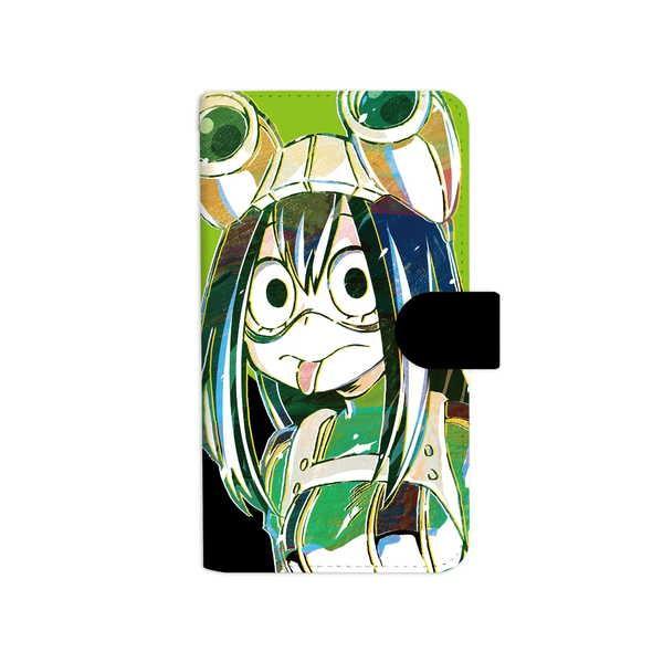 僕のヒーローアカデミア Ani Art 手帳型スマホケース 蛙吹梅雨 Mサイズ 予約 再販 4月中旬 発売予定 O Trap Yahoo ショップ 通販 Yahoo ショッピング