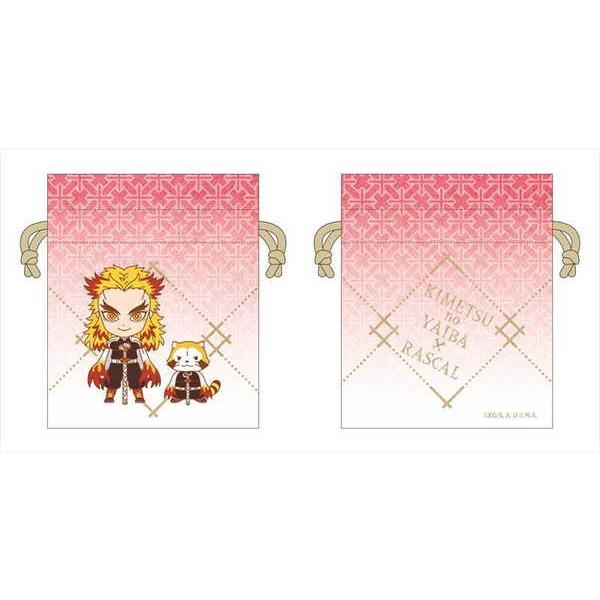 鬼滅の刃 ラスカル 巾着 煉獄杏寿郎 コンビver O Trap Yahoo ショップ 通販 Yahoo ショッピング