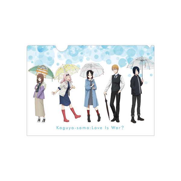 かぐや様は告らせたい 天才たちの恋愛頭脳戦 クリアファイル 描き下ろしイラスト 雨の日のお出かけver O Trap Yahoo ショップ 通販 Yahoo ショッピング