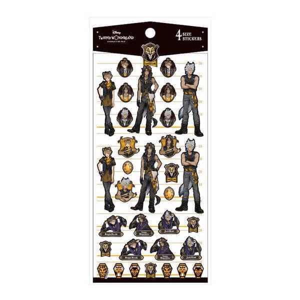 ディズニー ツイステッドワンダーランド 4サイズステッカー サバナクロー 予約 再販 6月上旬 発売予定 O Trap Yahoo ショップ 通販 Yahoo ショッピング