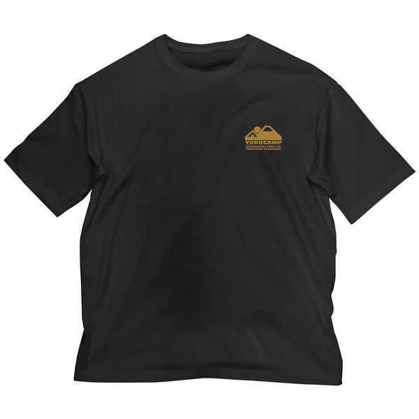 ゆるキャン ビッグシルエットtシャツ Black L 予約 再販 7月下旬 発売予定 O Trap Yahoo ショップ 通販 Yahoo ショッピング