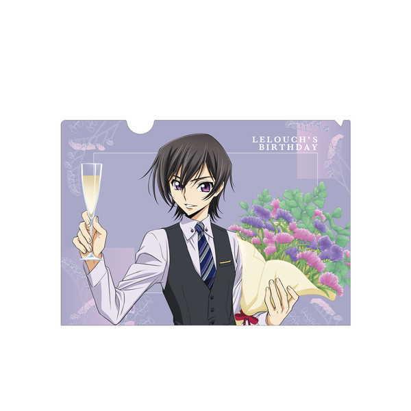 コードギアス 反逆のルルーシュ クリアファイル 描き下ろしイラスト ルルーシュ バースデーver O Trap Yahoo ショップ 通販 Yahoo ショッピング