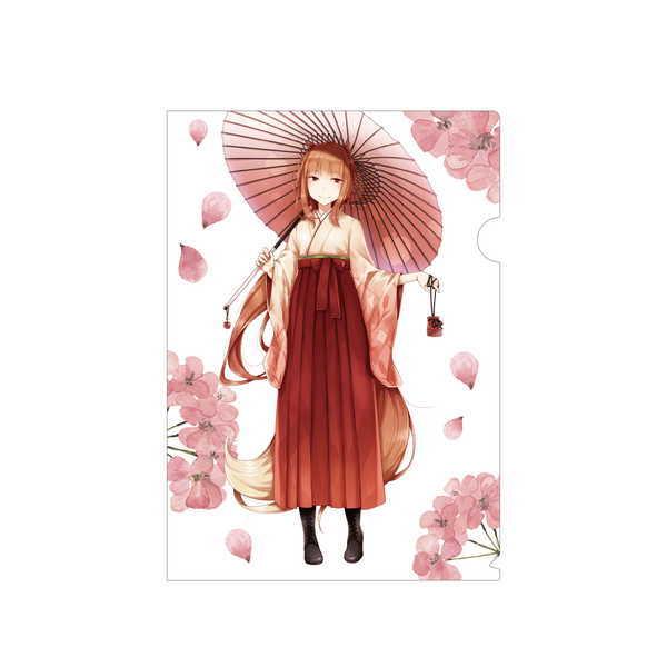 狼と香辛料 クリアファイル 文倉十先生 描き下ろしイラスト ホロ 袴ver 予約 再販 10月上旬 発売予定 O Trap Yahoo ショップ 通販 Yahoo ショッピング