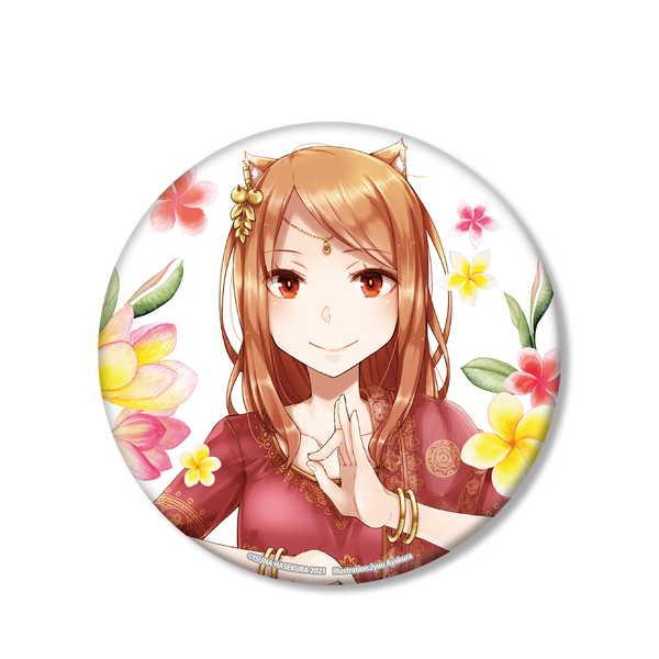 狼と香辛料 Big缶バッジ 文倉十先生 描き下ろしイラスト ホロ インド民族衣装ver O Trap Yahoo ショップ 通販 Yahoo ショッピング