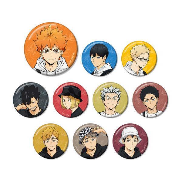 ハイキュー 黒尾鉄朗 東武動物公園 缶バッチ ハイキュー 東武動物公園 缶バッジ 黒尾鉄朗×40