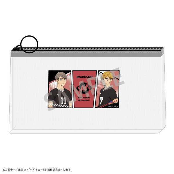 ハイキュー クリアフラットポーチ 稲荷崎高校 O Trap Yahoo ショップ 通販 Yahoo ショッピング