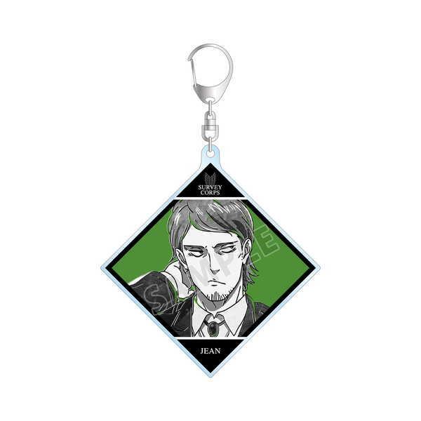 ウェブポン 進撃の巨人 D賞 つながるアクリルキーホルダー 18個 webpon