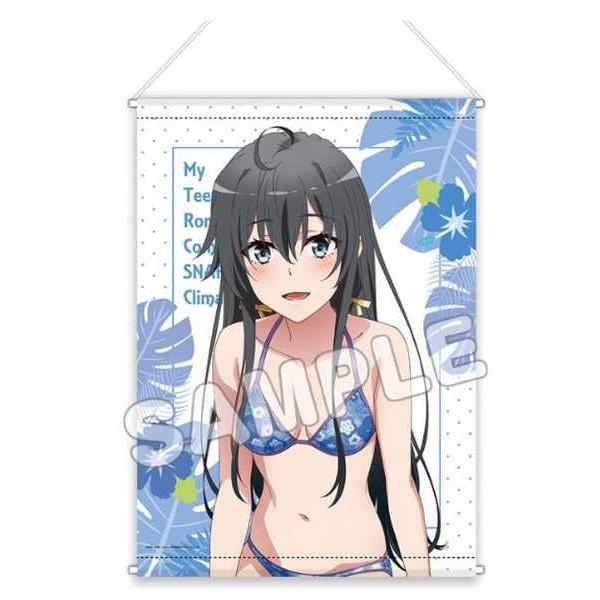 経典ブランド 俺ガイル 描き下ろし BIGタペストリー 雨宿り 3点セット