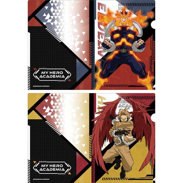 僕のヒーローアカデミア 描き下ろしクリアファイルセット 戦闘ver. C 