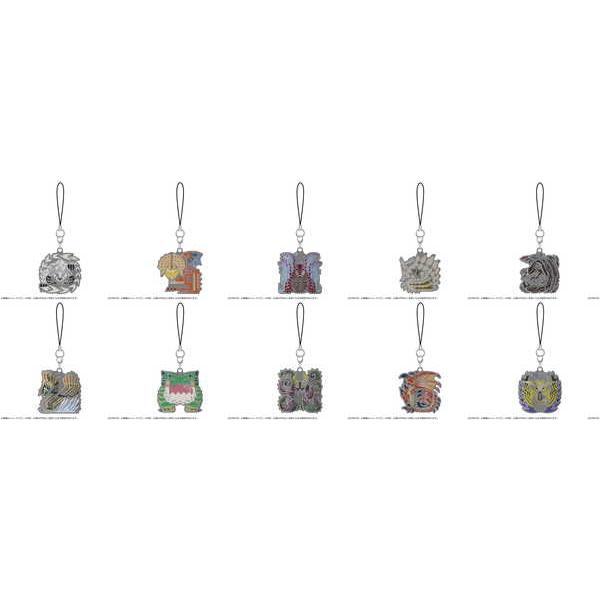 モンスターハンターワイルズ モンスターアイコン メタルキーホルダー