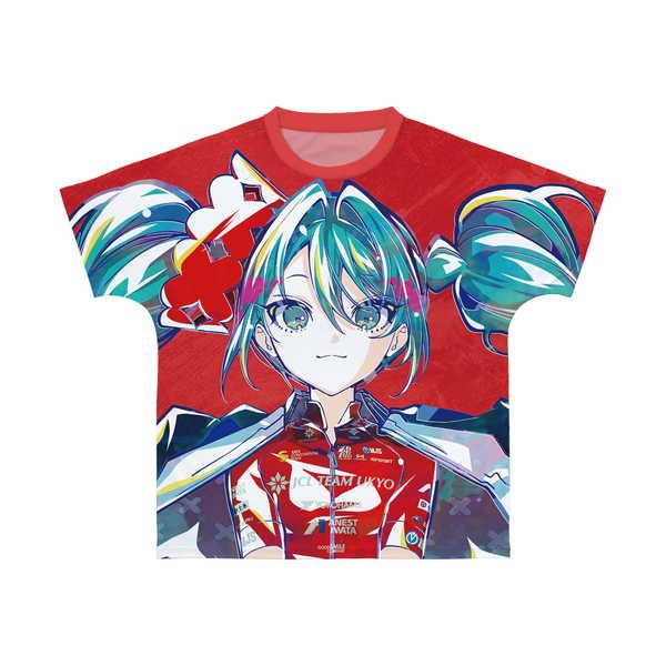 フルグラフィック t 初音ミクtシャツ 初音ミク V4X フルグラフィックT