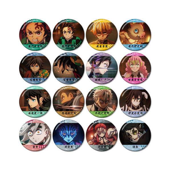 鬼滅の刃 トレーディング場面写ホログラム缶バッジ 1BOX【予約 03/下