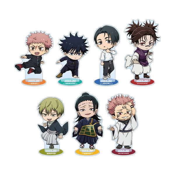 呪術廻戦 トレーディングアクリルスタンド ちびキャラ 戦闘ver. 1BOX